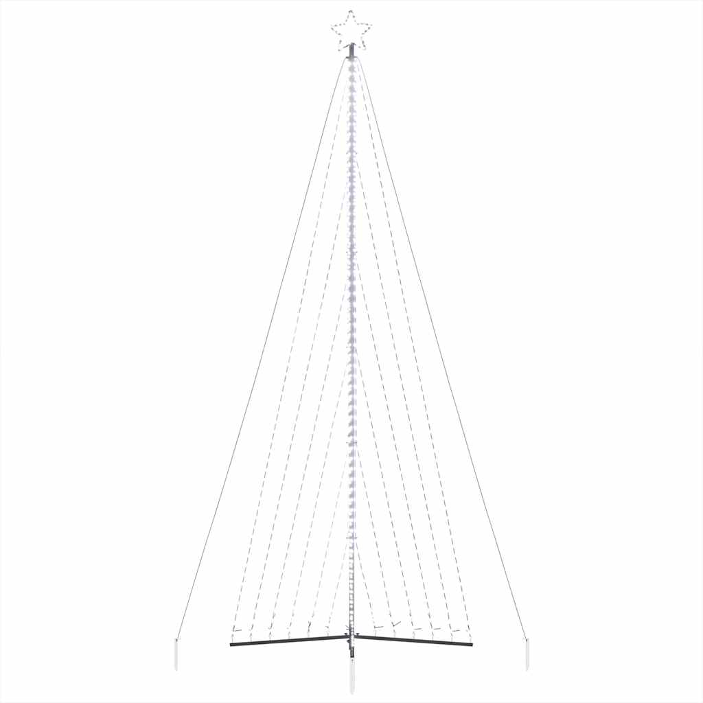 Albero di Natale a LED 789 LED Bianco Freddo 476 cm