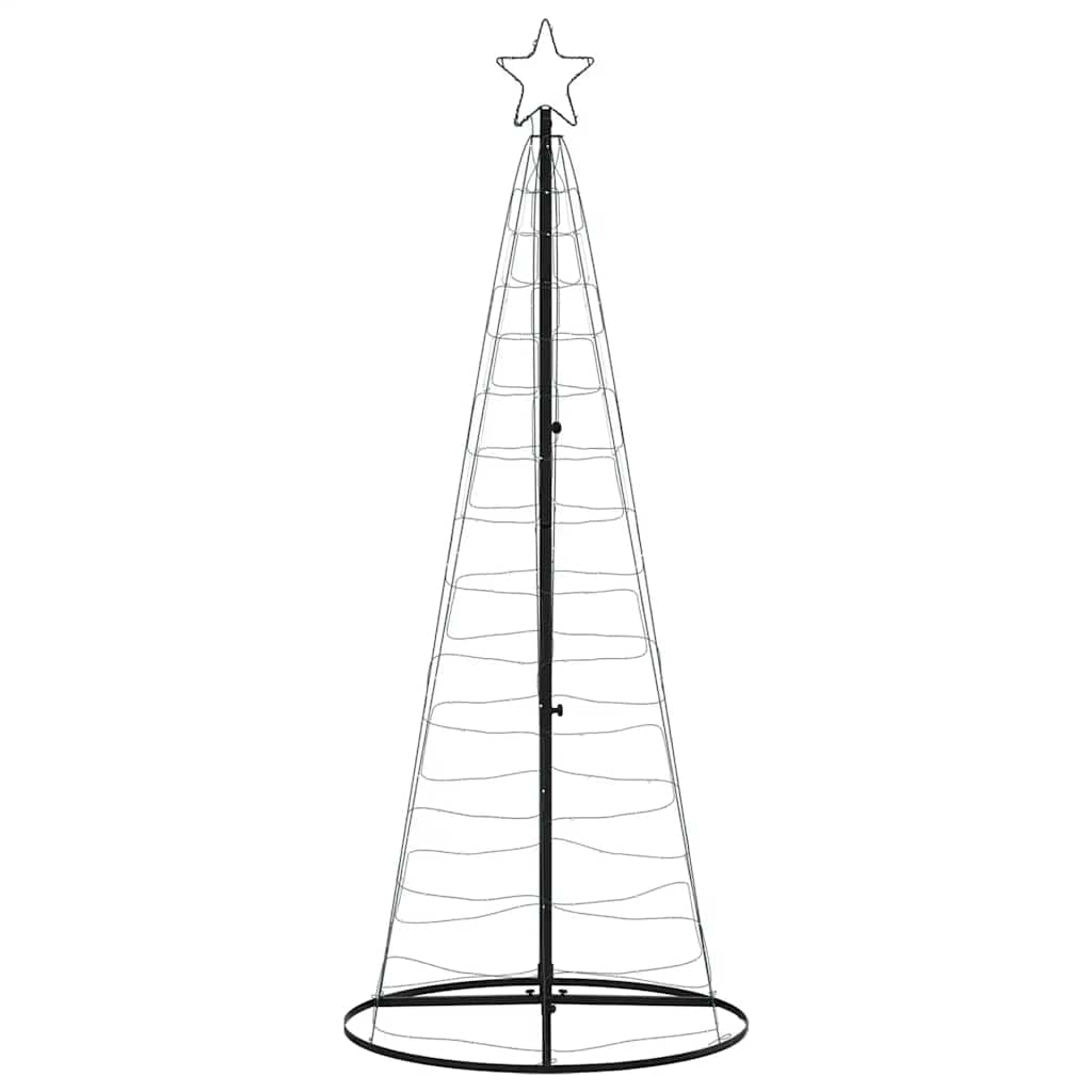 Albero di Natale a LED 200 LED Bianco Caldo 180 cm