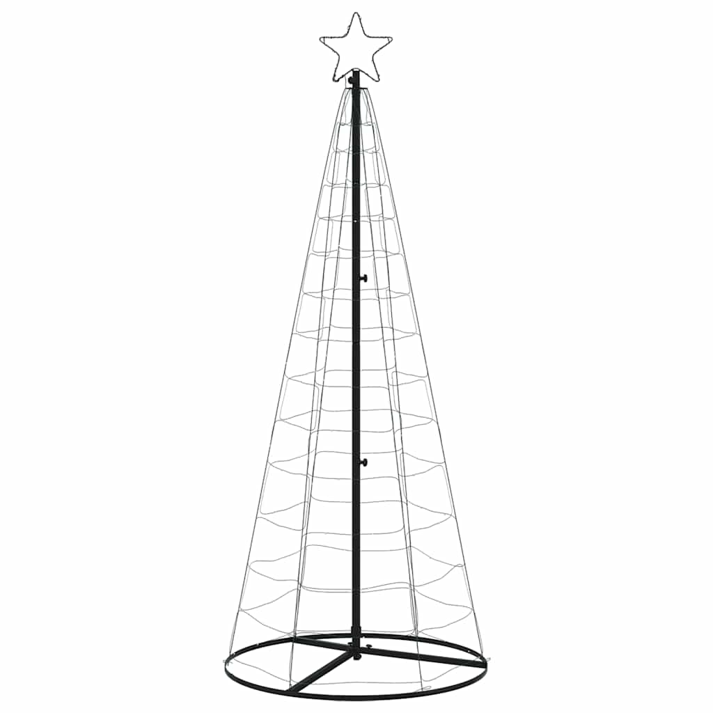 Albero di Natale a LED 200 LED Bianco Caldo 180 cm