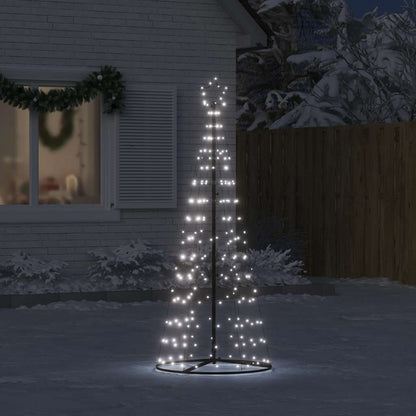 Albero di Natale a LED 200 LED Bianco Freddo 180 cm