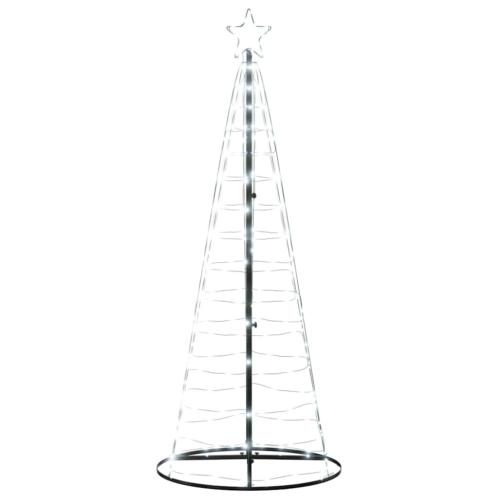 Albero di Natale a LED 200 LED Bianco Freddo 180 cm