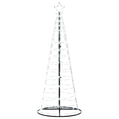 Albero di Natale a LED 200 LED Bianco Freddo 180 cm