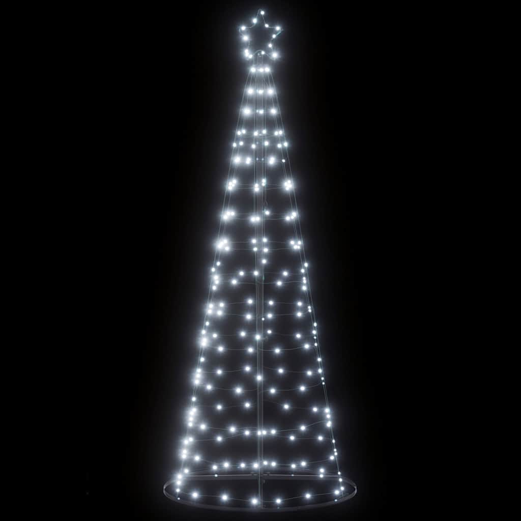 Albero di Natale a LED 200 LED Bianco Freddo 180 cm
