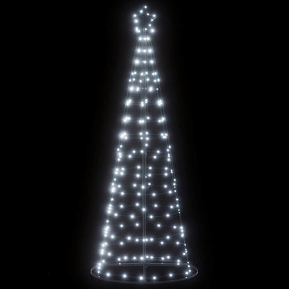 Albero di Natale a LED 200 LED Bianco Freddo 180 cm