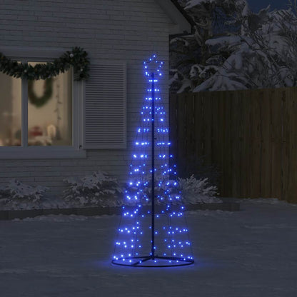 Albero di Natale a LED 200 LED Blu 180 cm