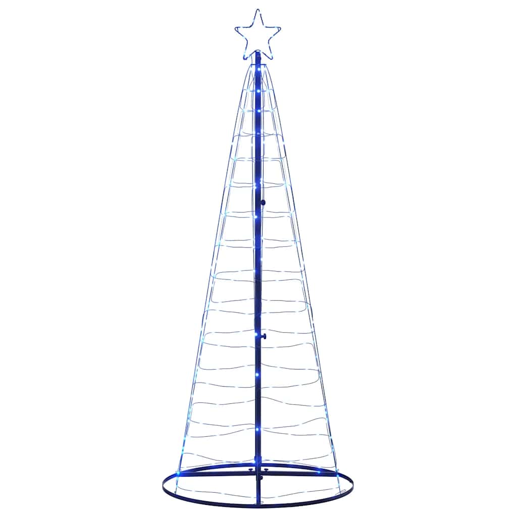 Albero di Natale a LED 200 LED Blu 180 cm