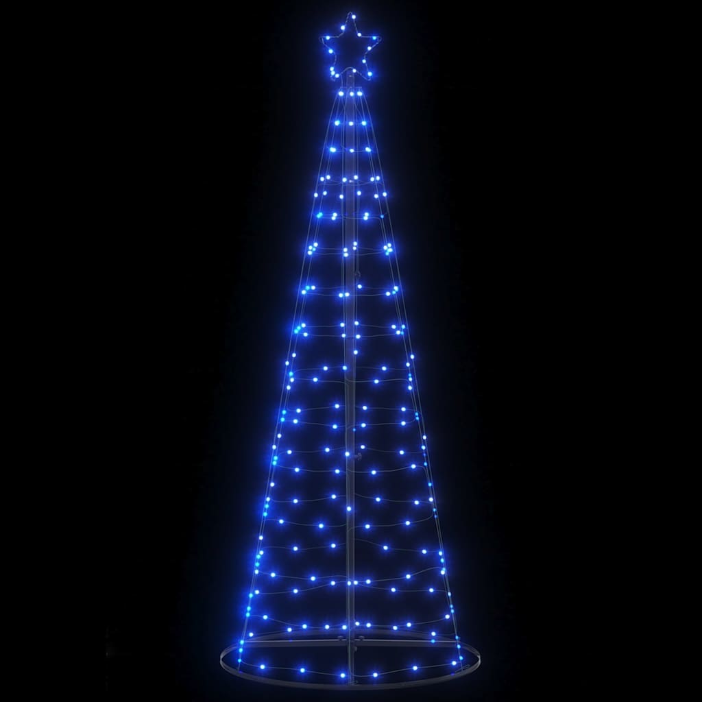 Albero di Natale a LED 200 LED Blu 180 cm
