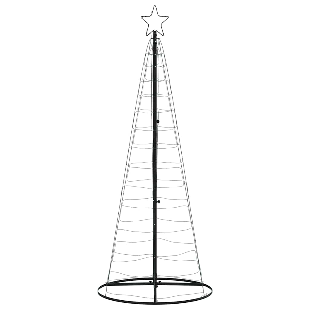 Albero di Natale a LED 200 LED Colorato 180 cm