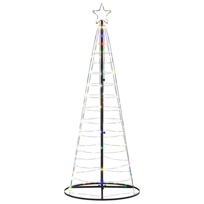 Albero di Natale a LED 200 LED Colorato 180 cm
