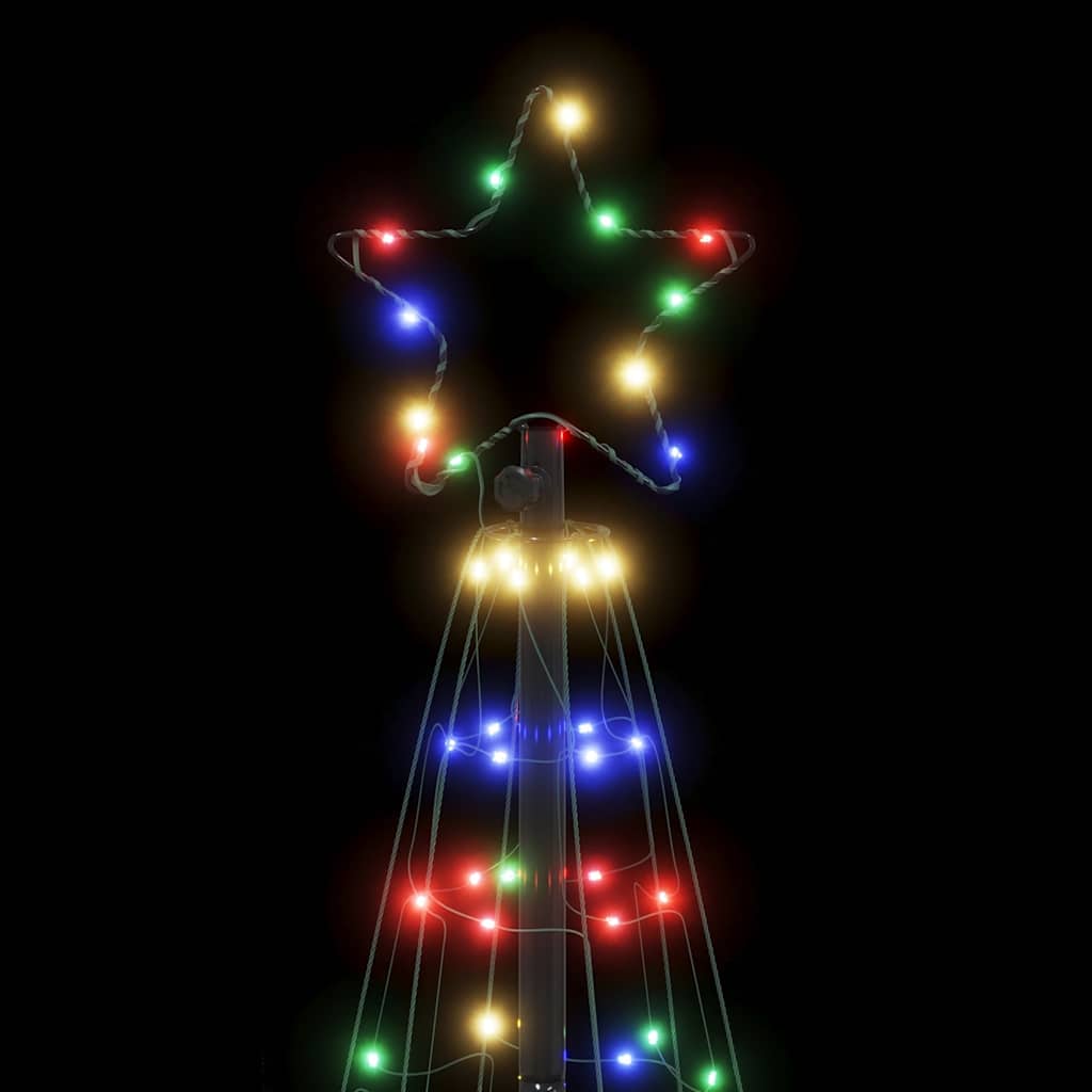 Albero di Natale a LED 200 LED Colorato 180 cm