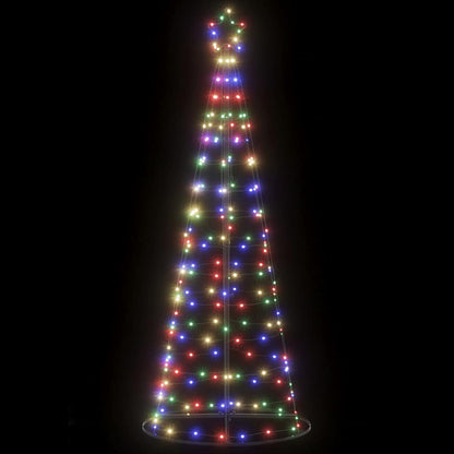 Albero di Natale a LED 200 LED Colorato 180 cm