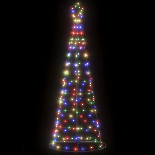 Albero di Natale a LED 200 LED Colorato 180 cm