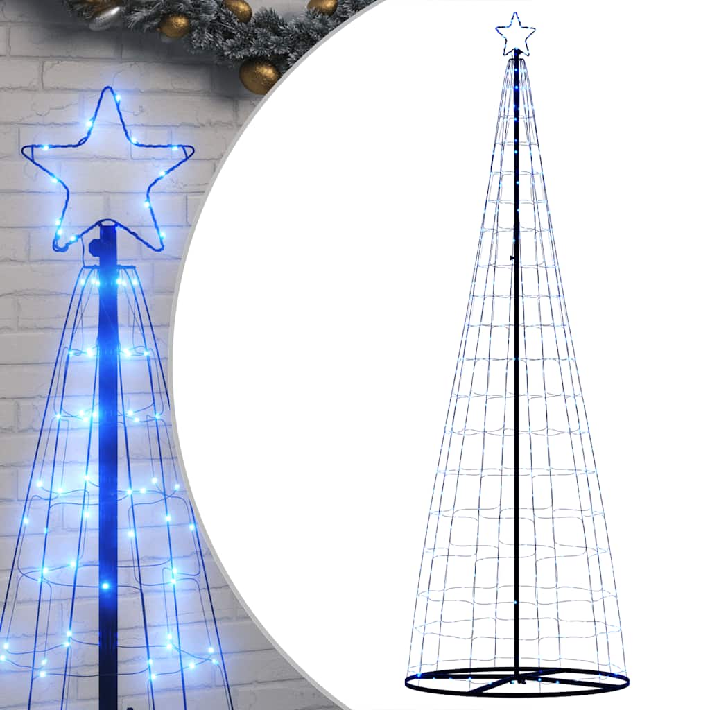 Albero di Natale a LED 550 LED Blu 300 cm