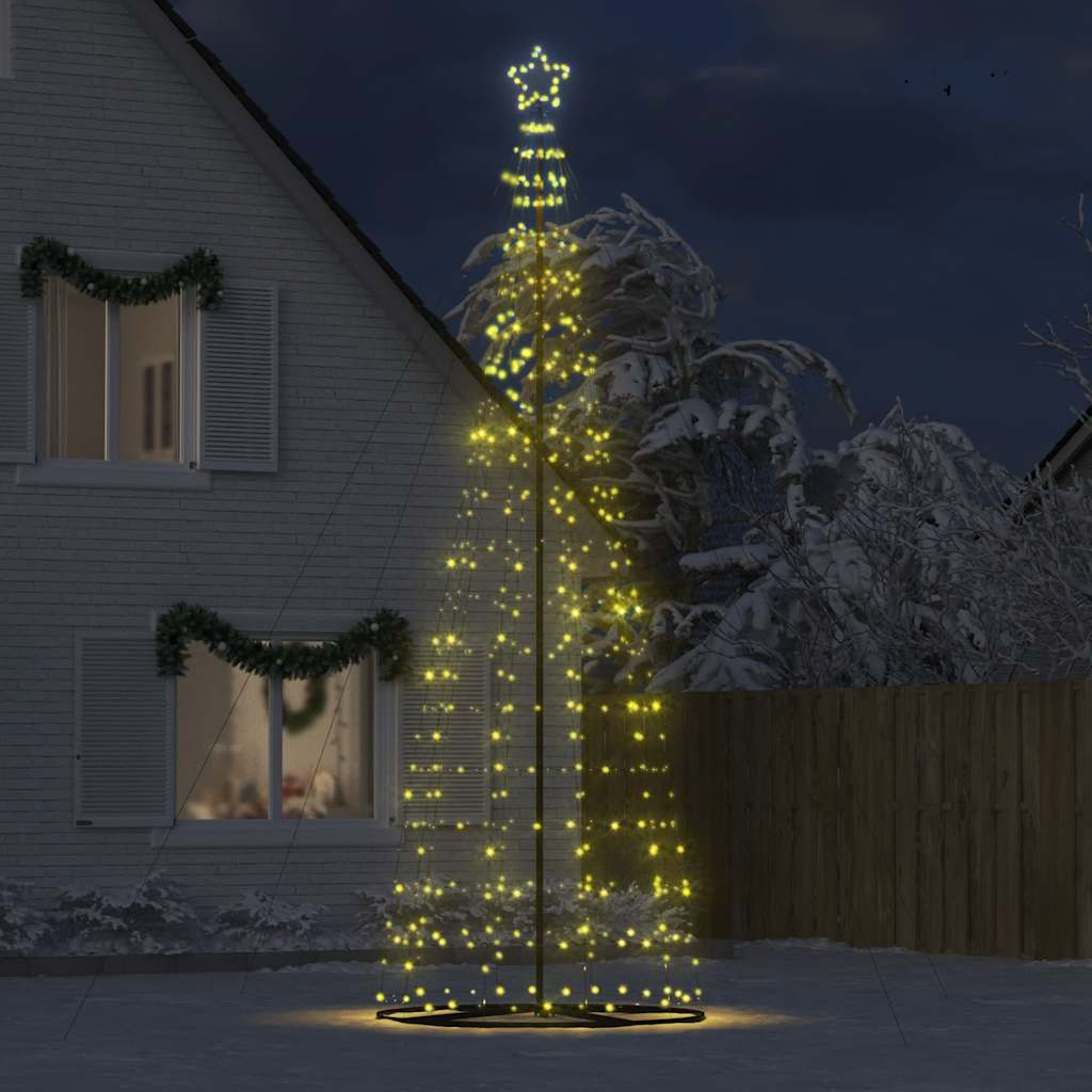 Albero di Natale a LED 1534 LED Bianco Caldo 500 cm