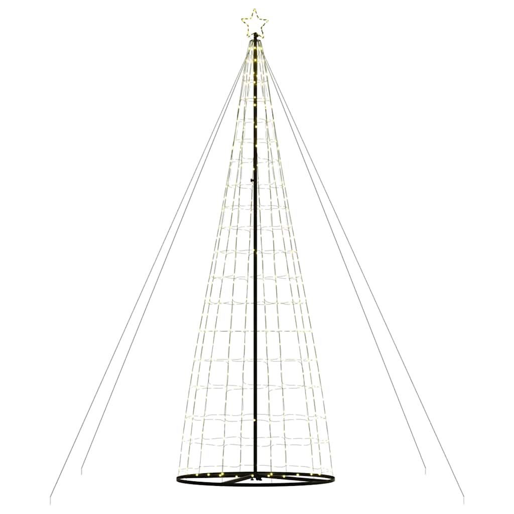 Albero di Natale a LED 1534 LED Bianco Caldo 500 cm