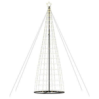 Albero di Natale a LED 1534 LED Bianco Caldo 500 cm