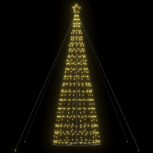 Albero di Natale a LED 1534 LED Bianco Caldo 500 cm