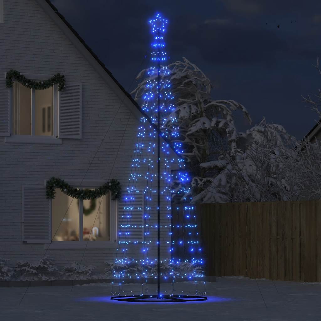Albero di Natale a LED 1534 LED Blu 503 cm - homemem39