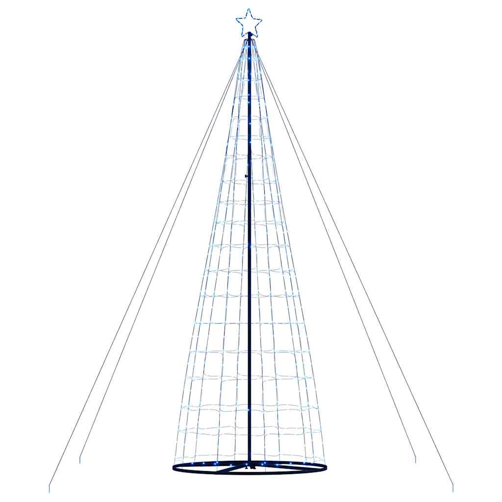 Albero di Natale a LED 1534 LED Blu 500 cm | homemem39