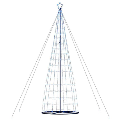 Albero di Natale a LED 1534 LED Blu 500 cm | homemem39