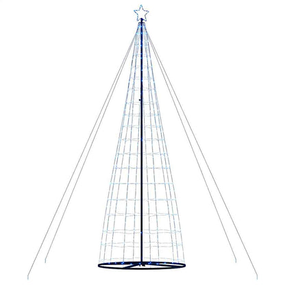 Albero di Natale a LED 1534 LED Blu 503 cm - homemem39