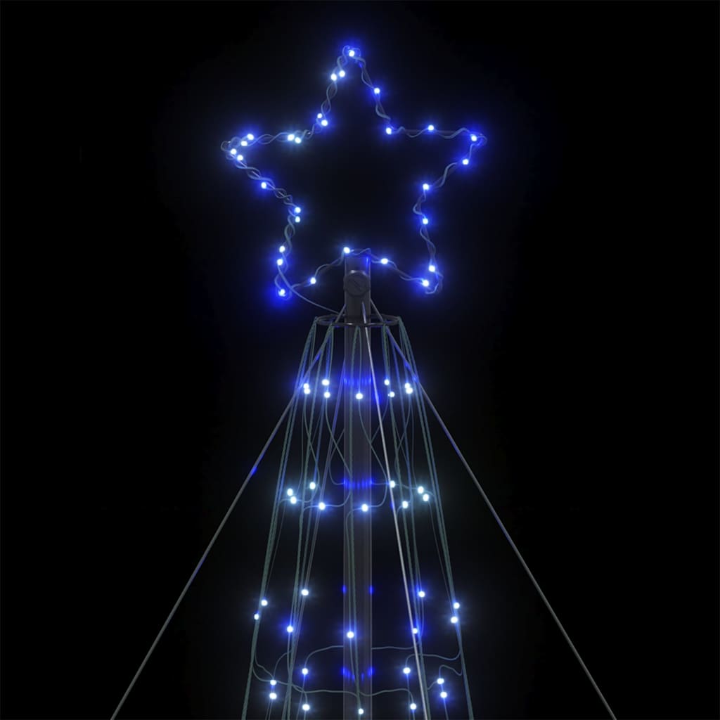 Albero di Natale a LED 1534 LED Blu 503 cm - homemem39