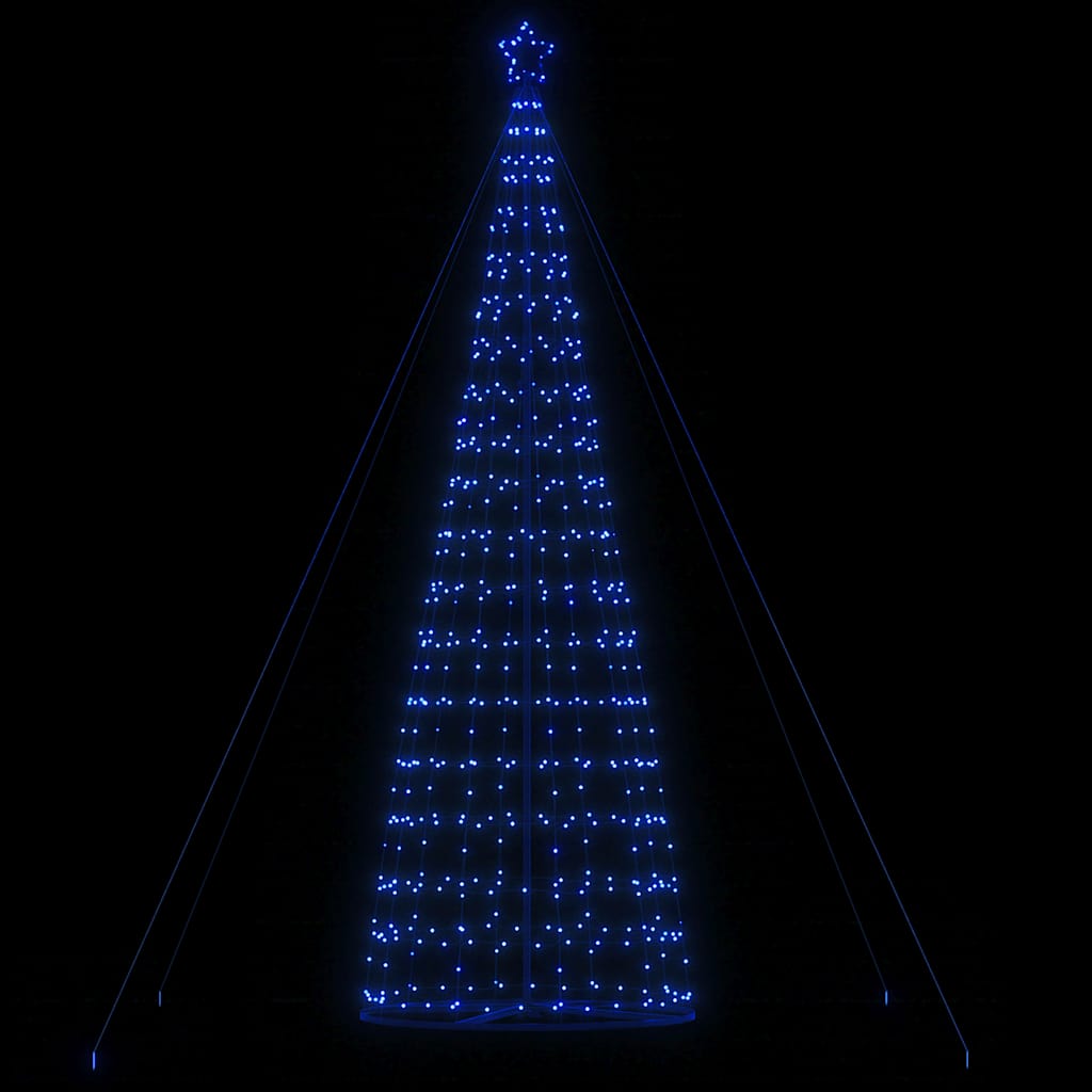 Albero di Natale a LED 1534 LED Blu 500 cm | homemem39