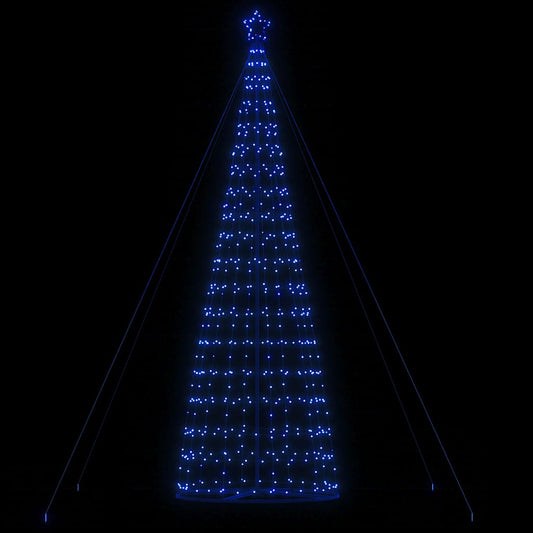 Albero di Natale a LED 1534 LED Blu 500 cm | homemem39