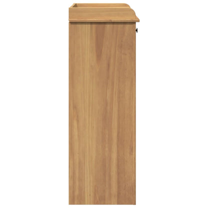 Cantinetta per Vini Panama 57x40x111,5cm Legno Massello di Pino - homemem39