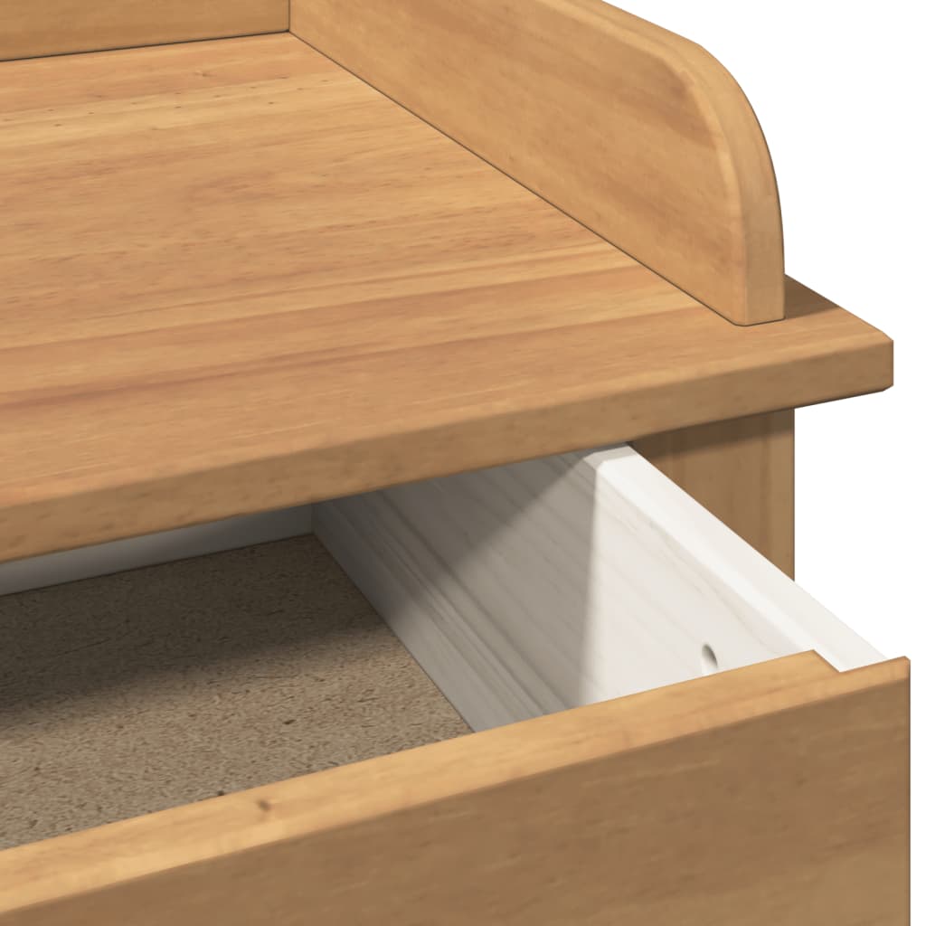 Cantinetta per Vini Panama 57x40x111,5cm Legno Massello di Pino - homemem39