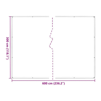 Copertura per Piante con Occhielli 3x6 m in Polietilene | homemem39
