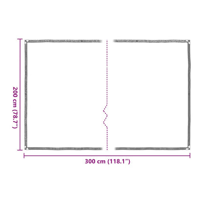 Copertura per Piante con Occhielli 2x3 m in Polietilene | homemem39