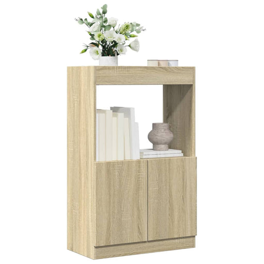 Credenza Rovere Sonoma 63x33x100 cm in Truciolato