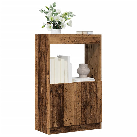 Credenza Legno Antico 63x33x100 cm in Truciolato