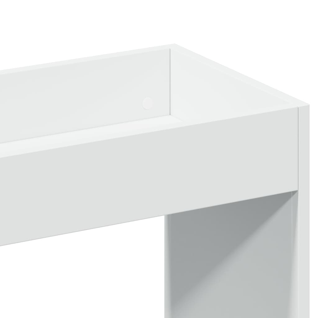 Credenza Bianca 63x33x140 cm in Truciolato