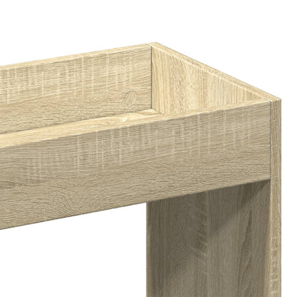 Credenza Rovere Sonoma 92x33x100 cm in Legno Multistrato