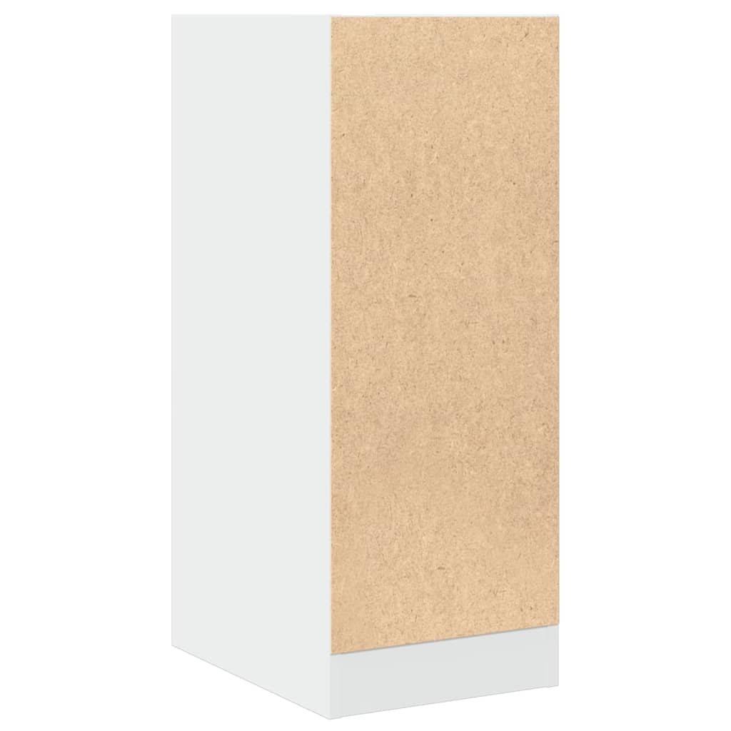 Mobiletto da Farmacia Bianco 30x41x77,5 cm Legno Agglomerato | homemem39