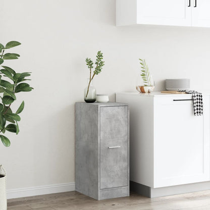 Armadietto da Farmacia Grigio Cemento 30x41x77,5 cm Truciolato | homemem39