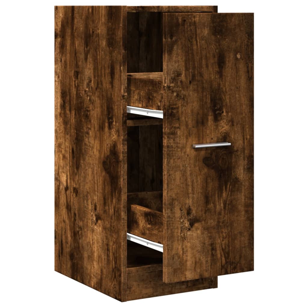 Armadietto da Farmacia Rovere Fumo 30x41x77,5 cm in Truciolato | homemem39