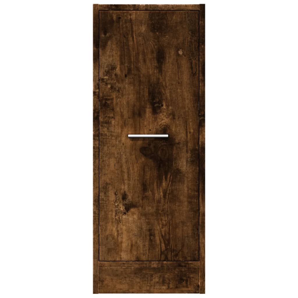 Armadietto da Farmacia Rovere Fumo 30x41x77,5 cm in Truciolato | homemem39