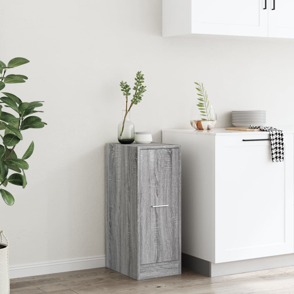 Armadietto da Farmacia Grigio Sonoma 30x41x77,5cm in Truciolato | homemem39
