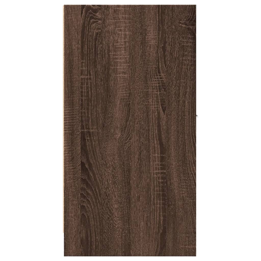 Armadietto da Farmacia Rovere Marrone 30x41x77,5 cm Truciolato | homemem39