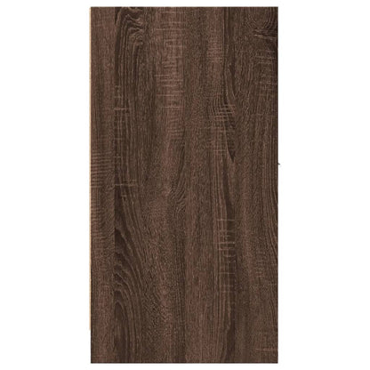 Armadietto da Farmacia Rovere Marrone 30x41x77,5 cm Truciolato