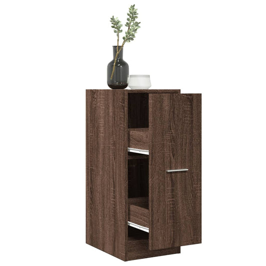 Armadietto da Farmacia Rovere Marrone 30x41x77,5 cm Truciolato | homemem39