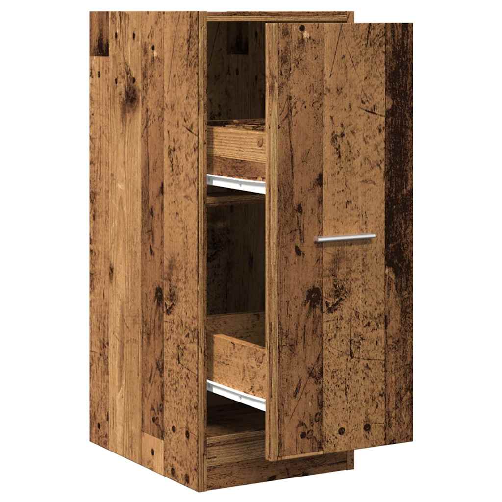 Armadietto da Farmacia Legno Vecchio 30x41x77,5cm in Truciolato