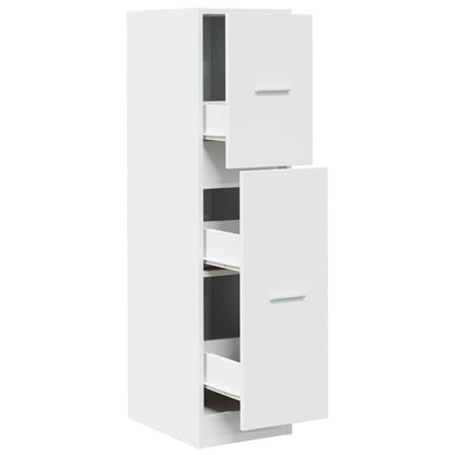 Armadietto da Farmacia Bianco 30x41x118 cm in Truciolato | homemem39
