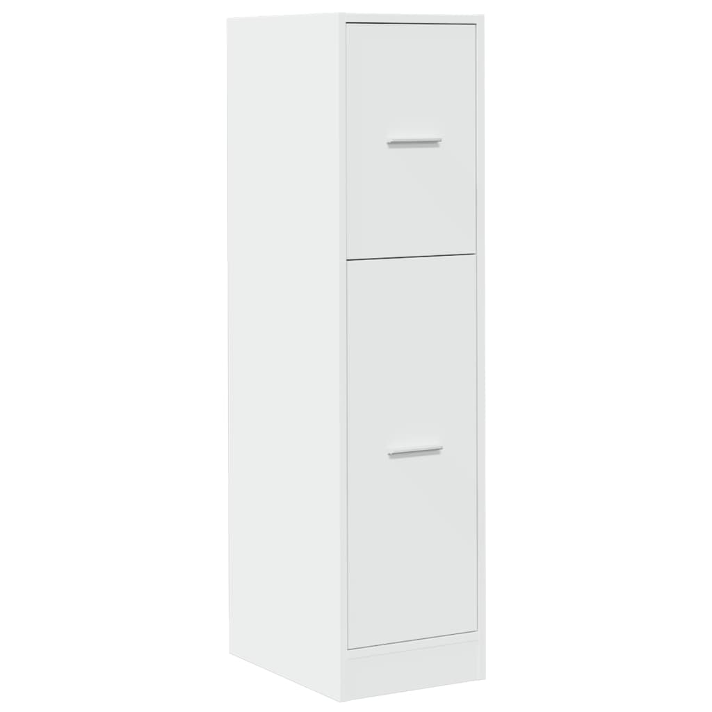 Armadietto da Farmacia Bianco 30x41x118 cm in Truciolato | homemem39