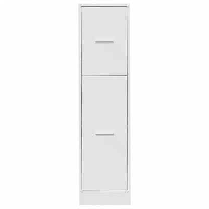 Armadietto da Farmacia Bianco 30x41x118 cm in Truciolato | homemem39