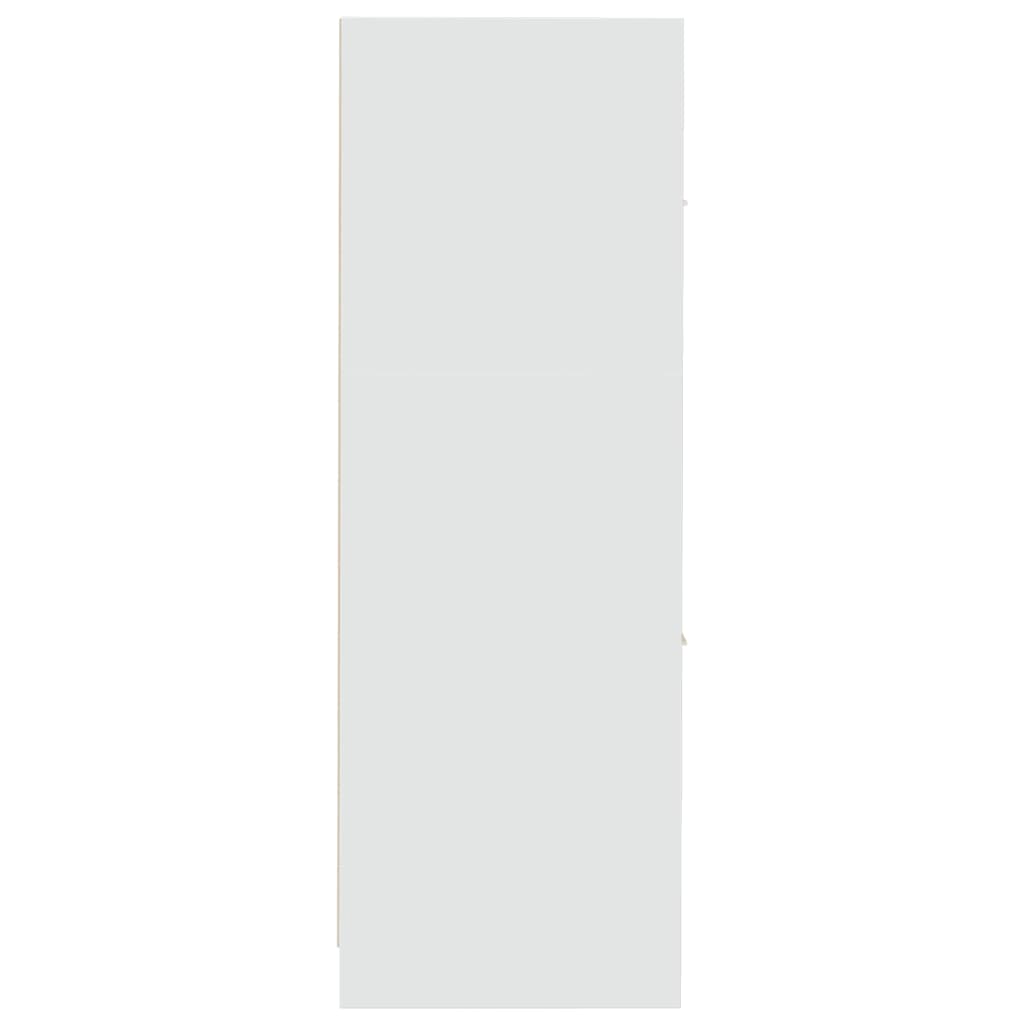 Armadietto da Farmacia Bianco 30x41x118 cm in Truciolato | homemem39