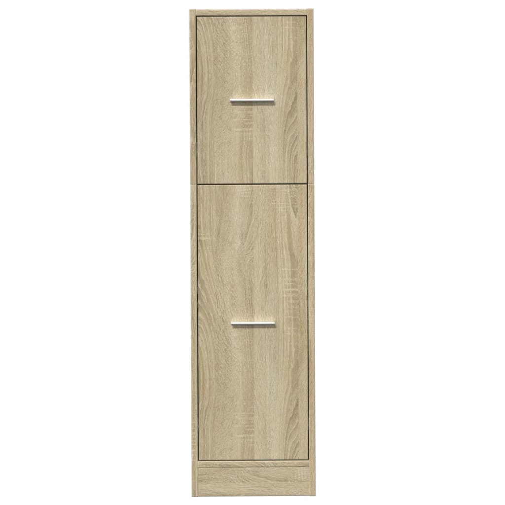 Armadietto da Farmacia Rovere Sonoma 30x41x118 cm in Truciolato | homemem39